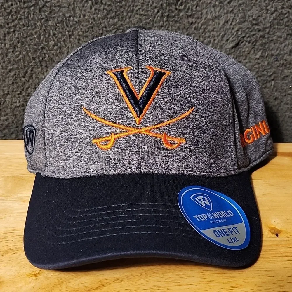 Top of the World Virginia Cavaliers Stretchfit Hat - New